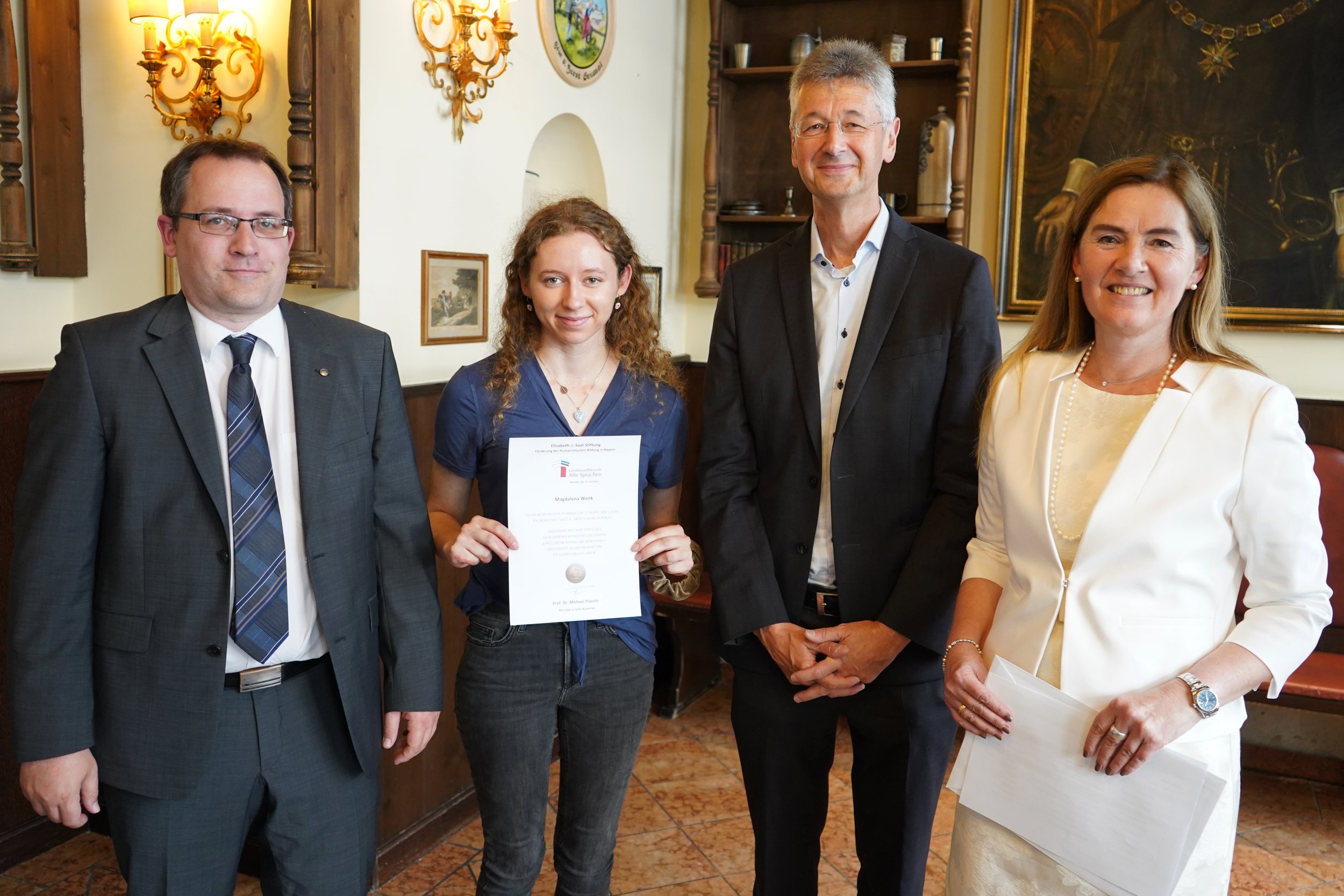 Magdalena Wenk, Finalistin vom Regental-Gymnasium Nittenau