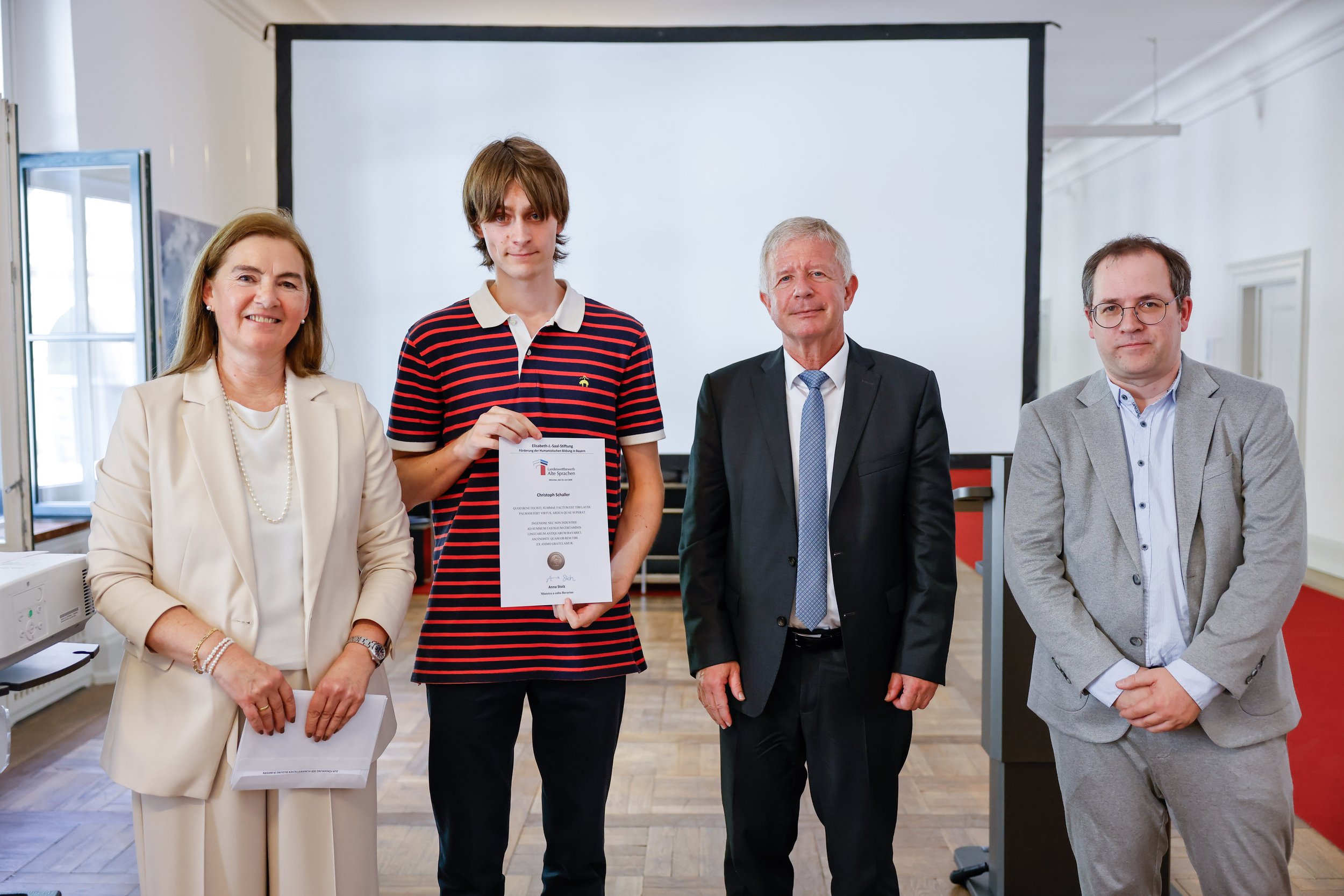 Finalist Christoph Schaller vom Karlsgymnasium Pasing