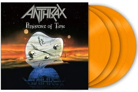 Anthrax - Persistence Of Time 30th Anniversary Remastered 4 LP Set Colored Vinyl