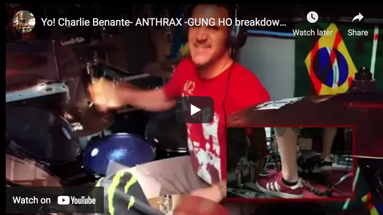 Charlie Benante GUNG HO breakdown