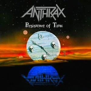 Portada de Persistence of Time, de Anthrax