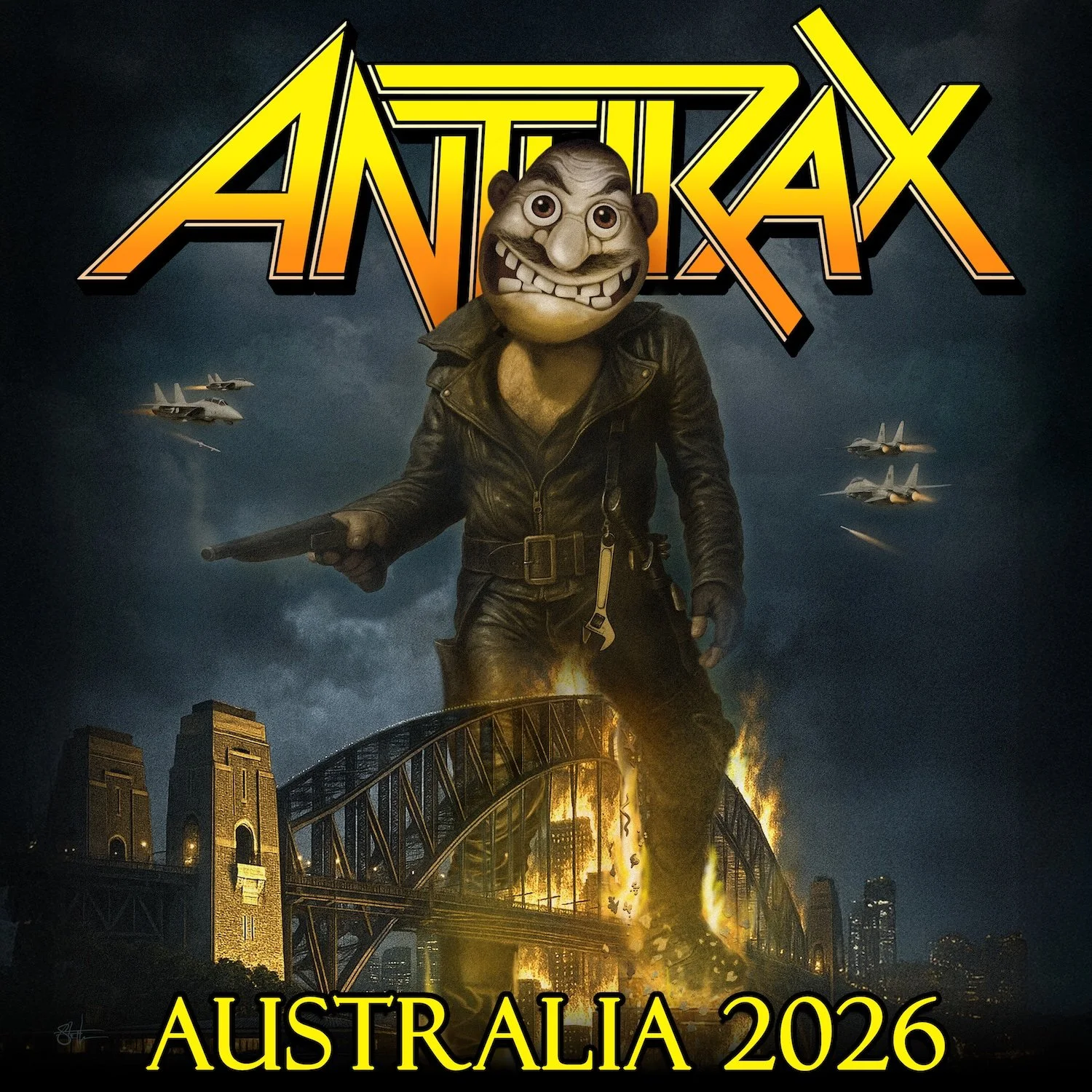 Anthrax AUSTRALIAN 2026 Tour VIP UpgradE