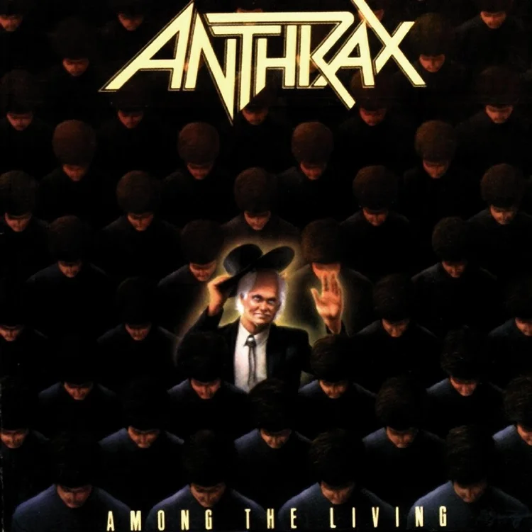 Portada de Among the Living, de Anthrax