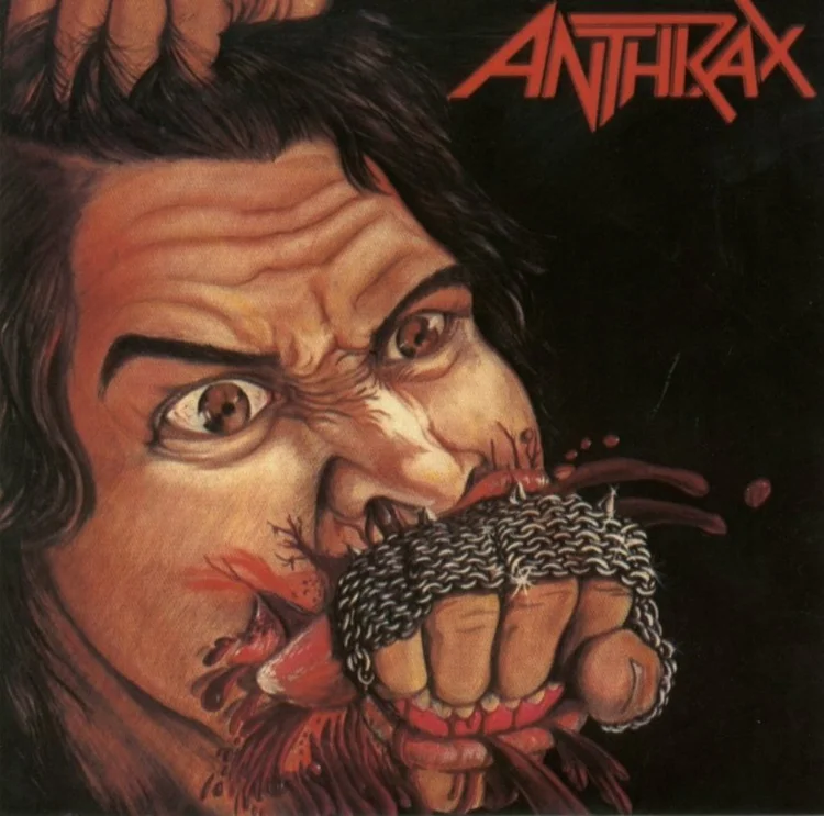 Portada de Fistful of Metal, de Anthrax