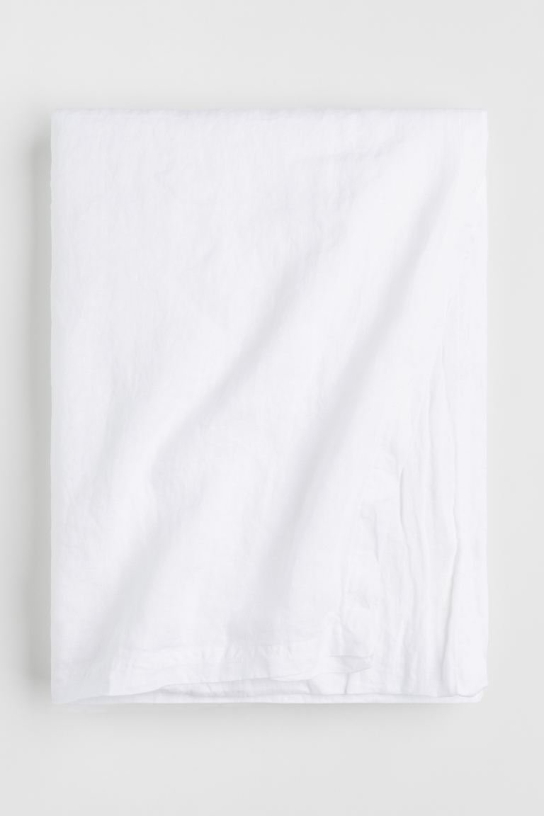 White linen tablecloths $10 per item