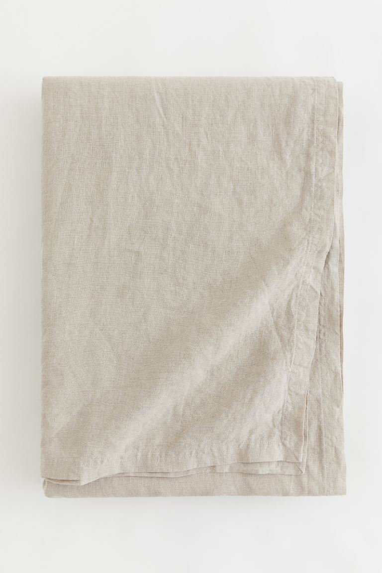 Beige linen tablecloths $10 per item