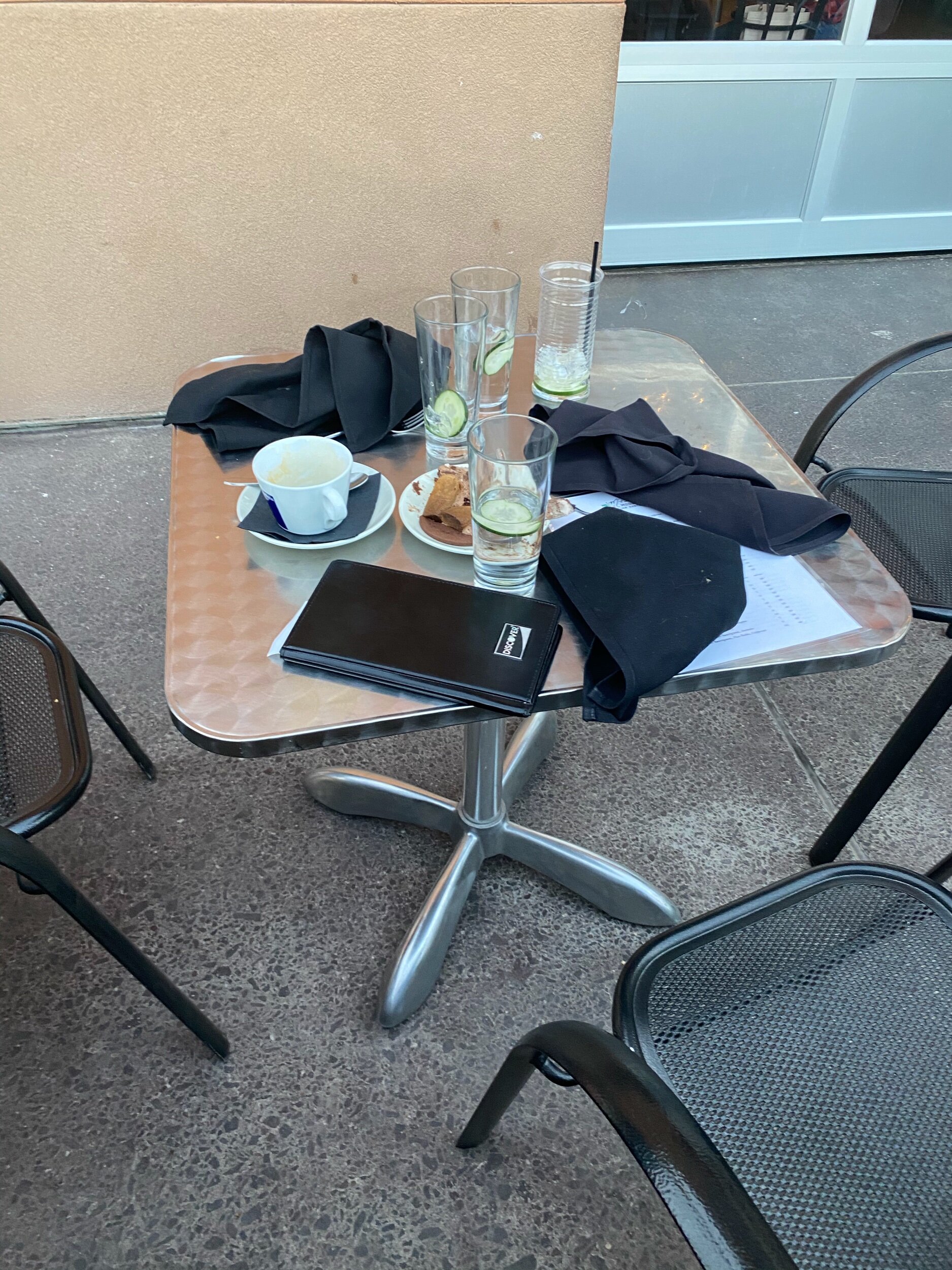 Remnants of a great meal!