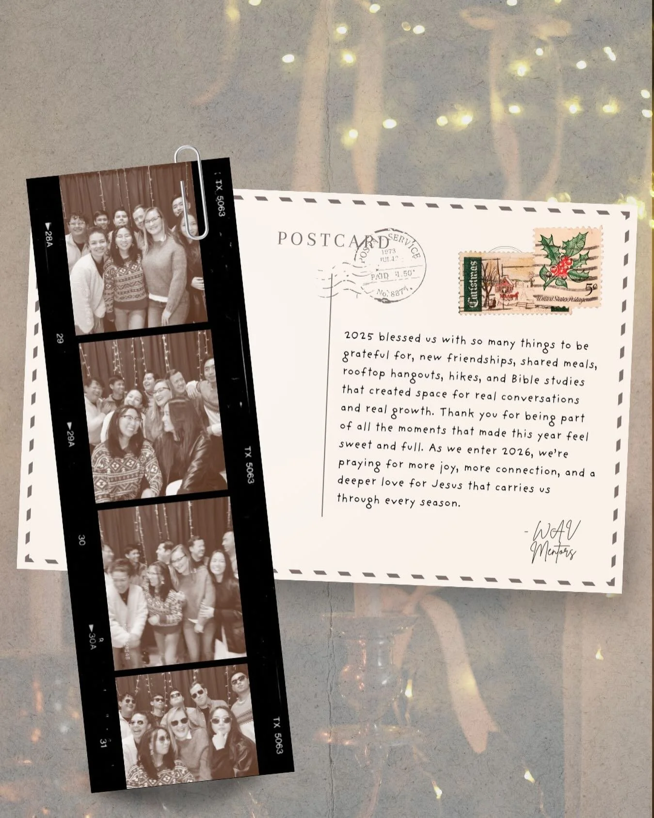 Merry Christmas and Happy new years from our mentors to you ❤️