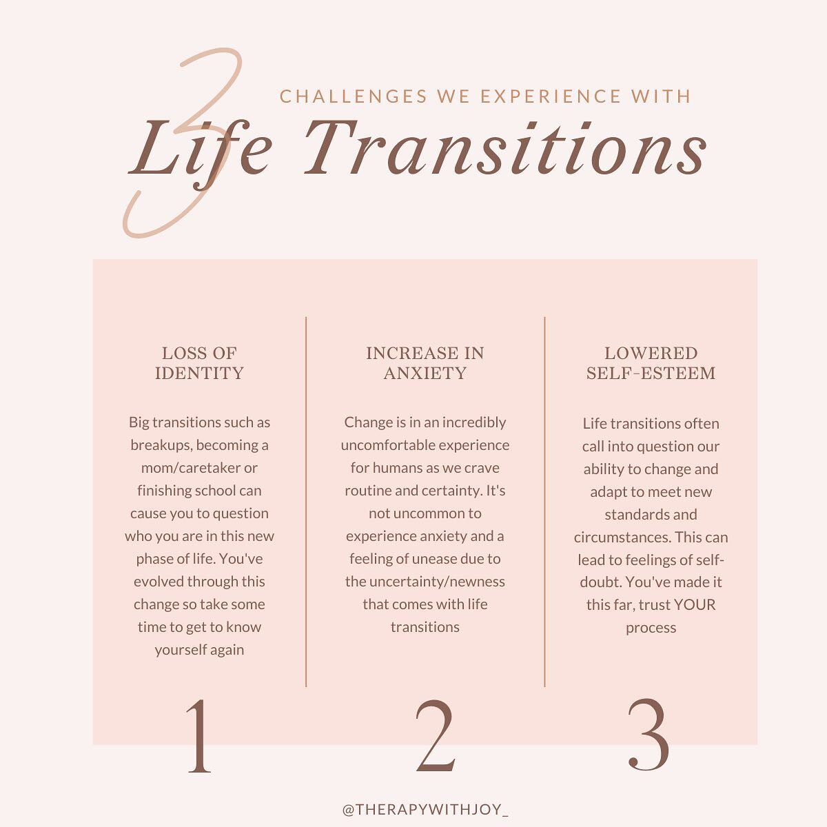 Life transitions are tough. Here are 3 reasons why they can feel so challenging.