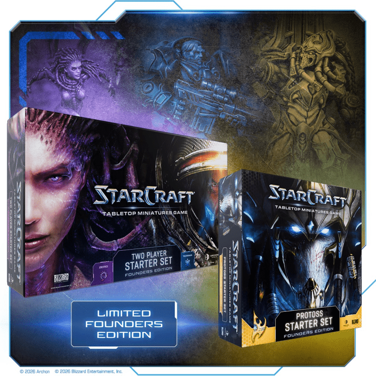 Starcraft Miniatures Games: Army Bundle - Founders Edition Starter Sets
