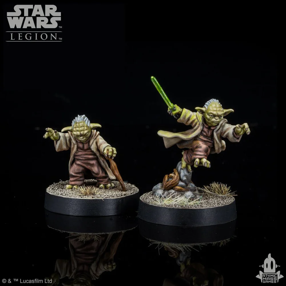 Star Wars Legion Grand Master Yoda Commander — Phoenix Games - Main Image