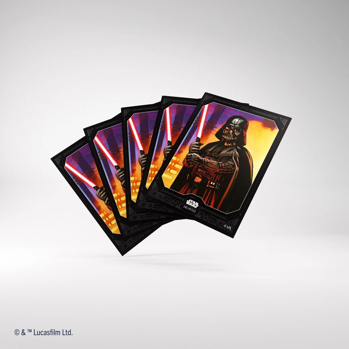 Gamegenic: Star Wars Unlimited - Double Sleeving Pack - Space Red