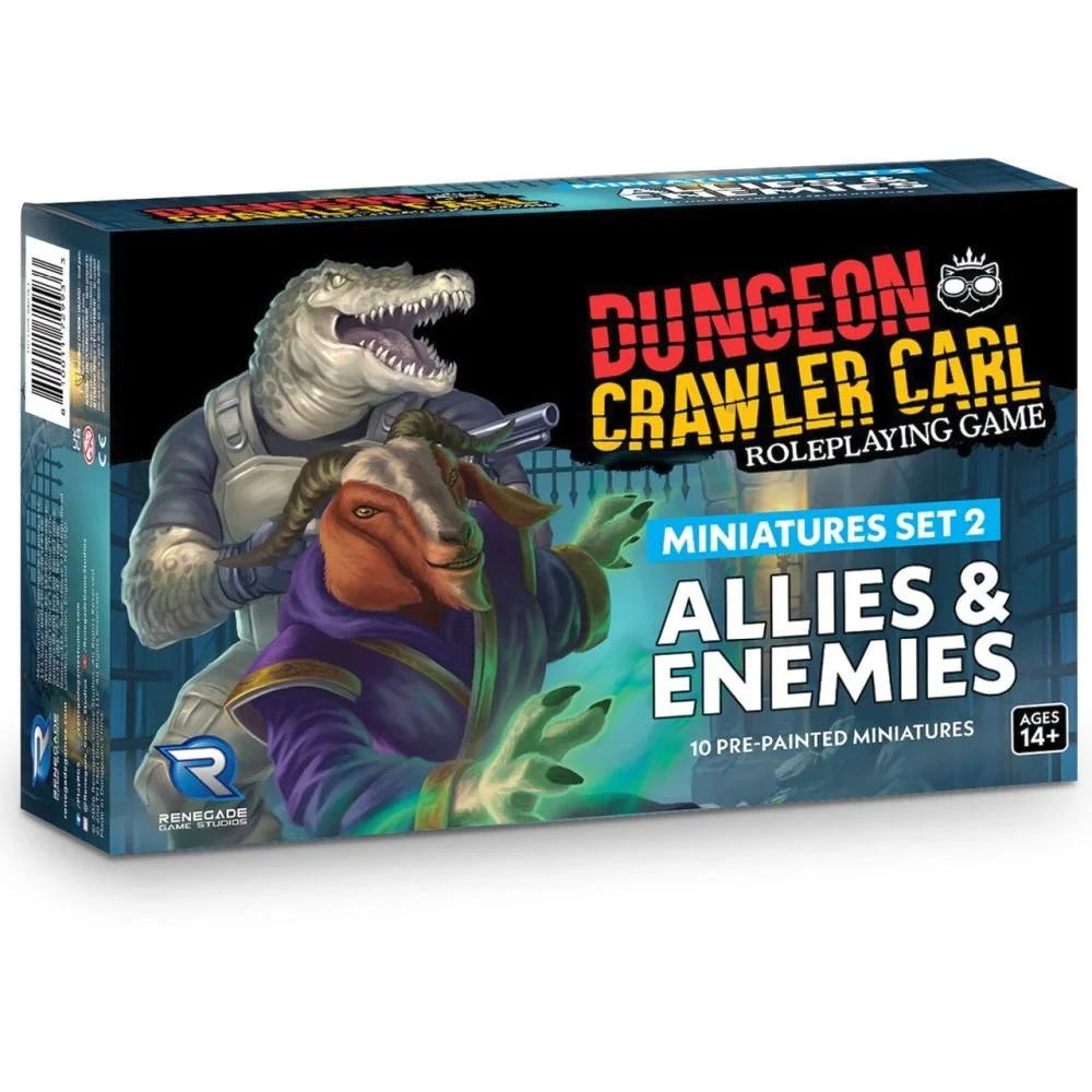 Dungeon Crawler Carl RPG - Allies & Enemies Minis Set 2