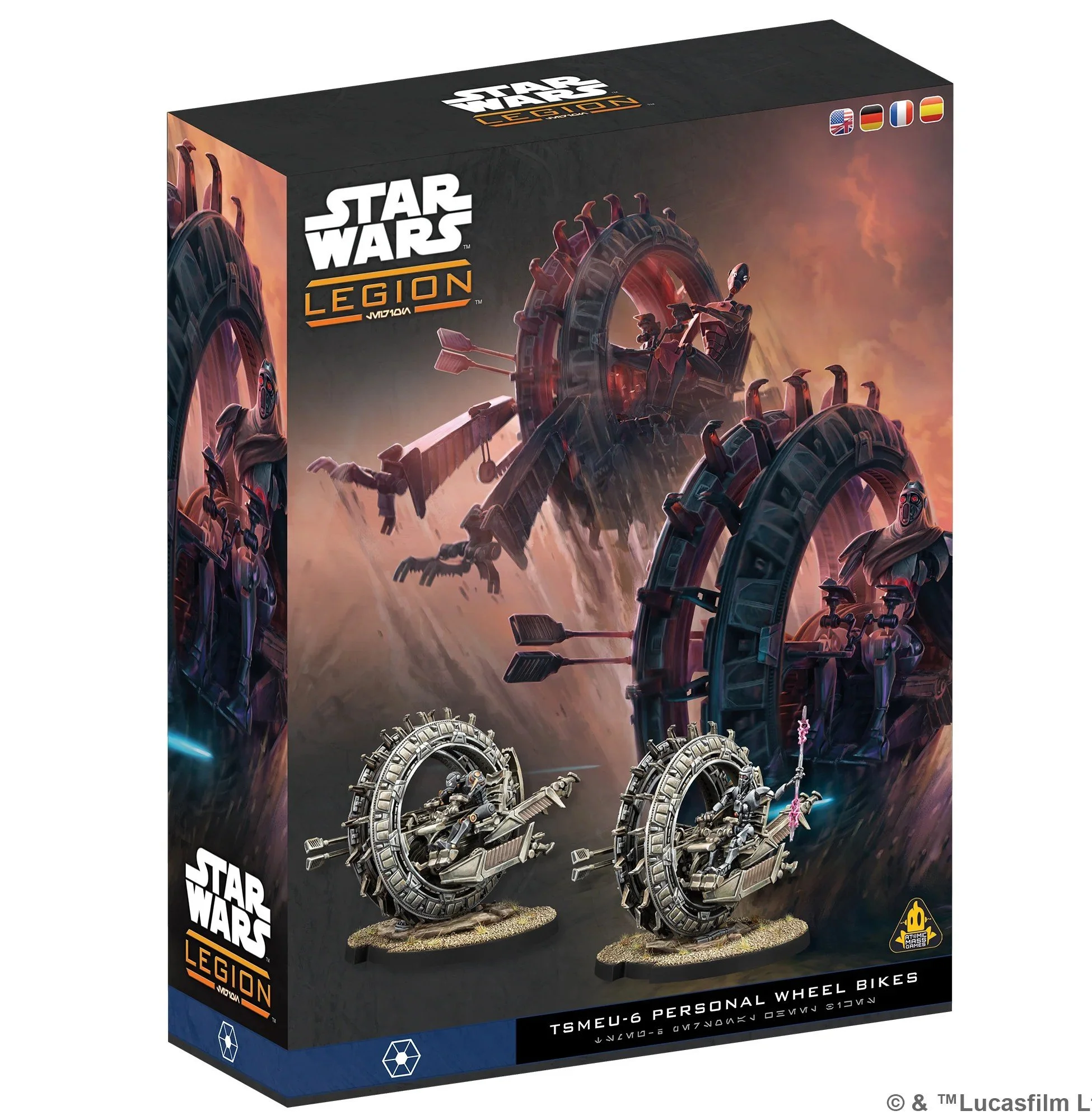 Star Wars: Legion - TSMEU-6 Personal Wheel Bike