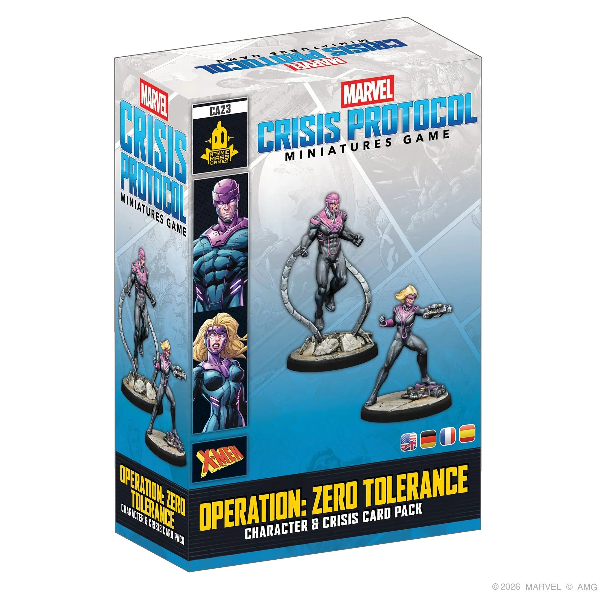 Marvel Crisis Protocol: Operation Zero Tolerance Character & Crisis Card Pack