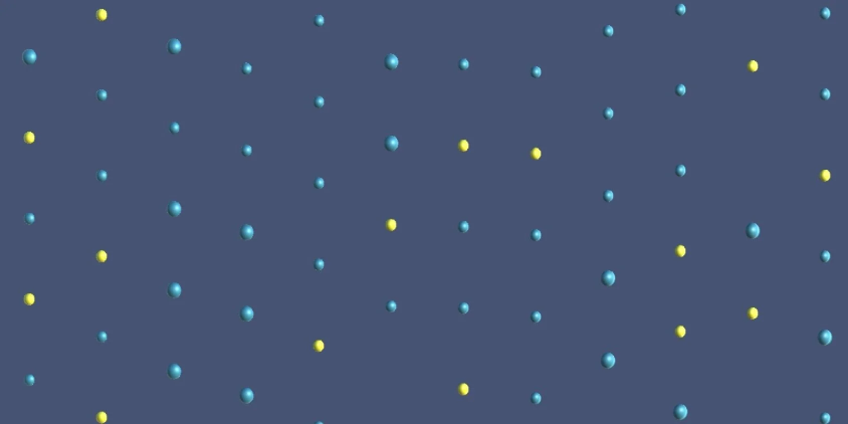 B. When a person stretches arms, cubes move a side reflecting arm stretch.