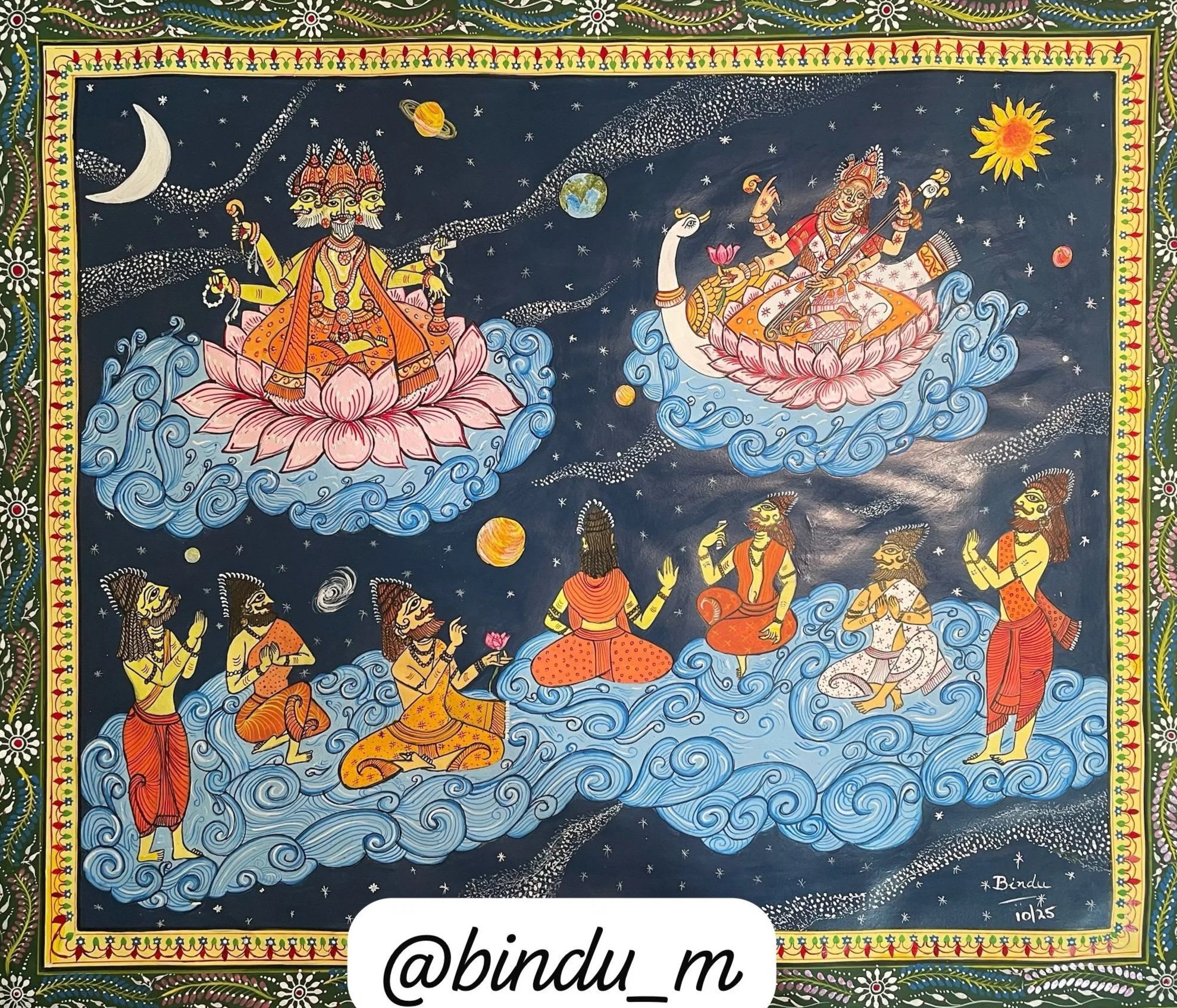 Kathith Pattachitra Student Work