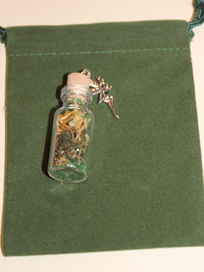 Fairy Chambers, Fairy Bottle, Fairy Necklace, Hidden Fairy, Fairy