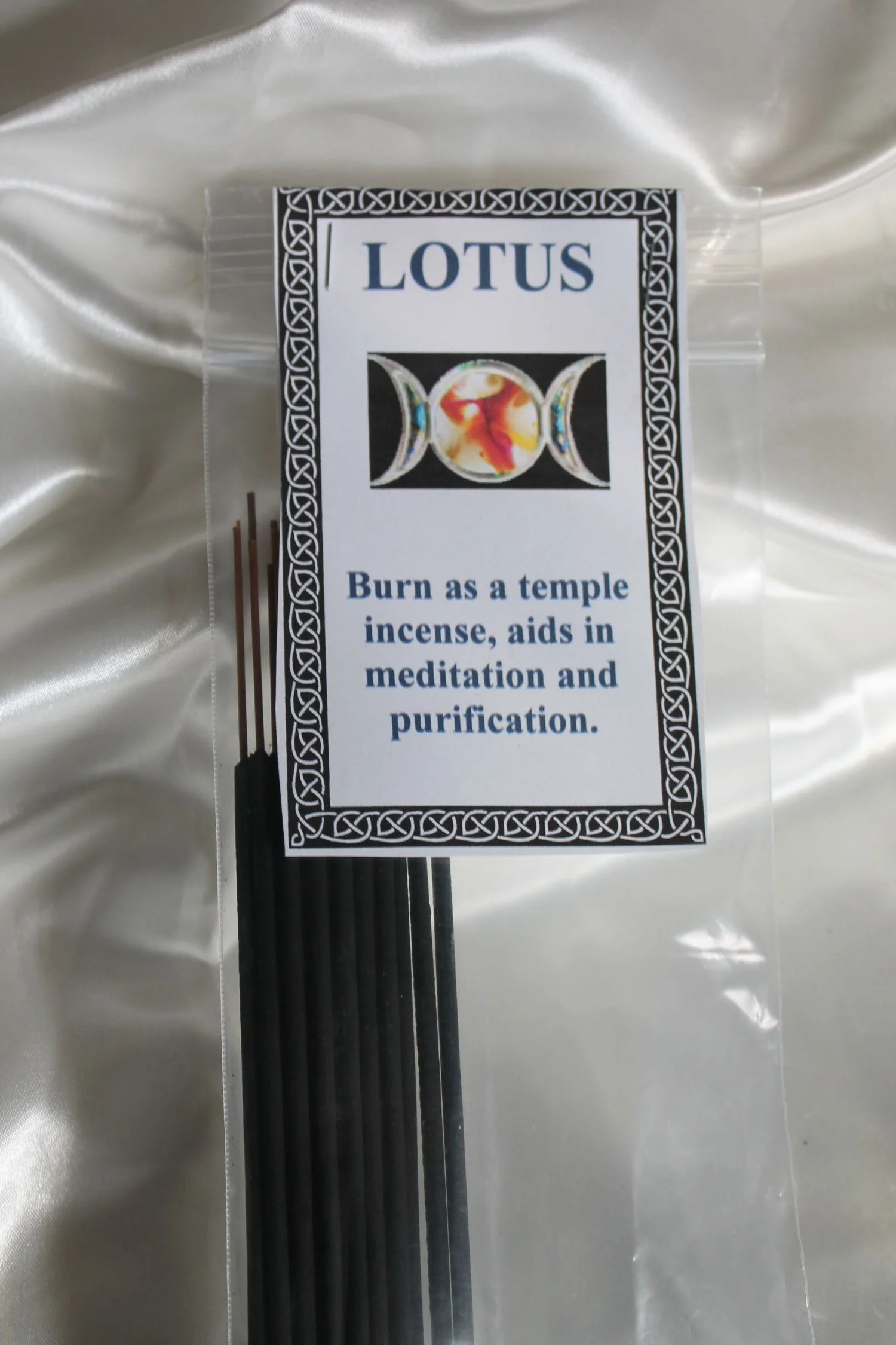 Stick Incense, Lotus, Lotus Incense Sticks, purification, meditation.