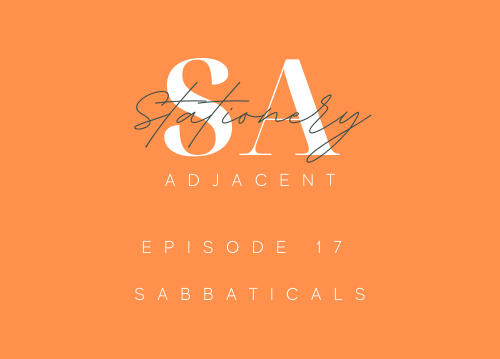 Episode 17 - Sabbaticals episode artwork