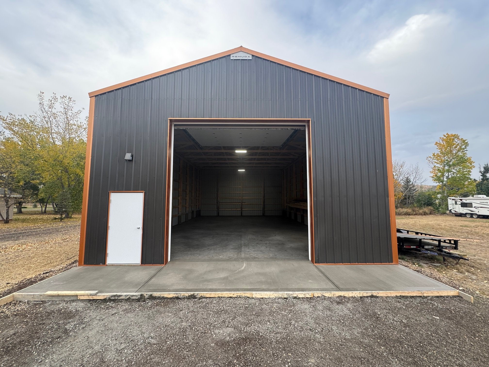 Drumheller Garage Concrete Floor