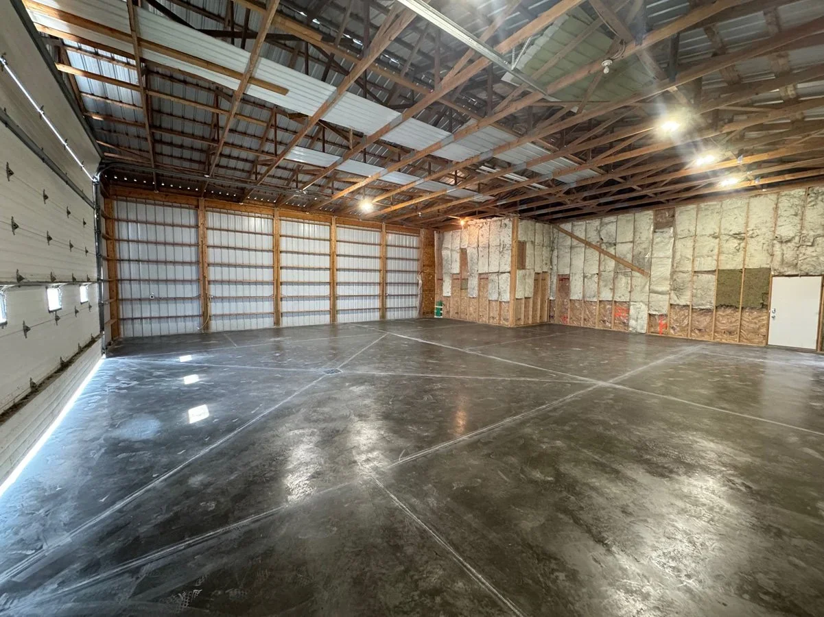 Post-Frame Concrete Pad