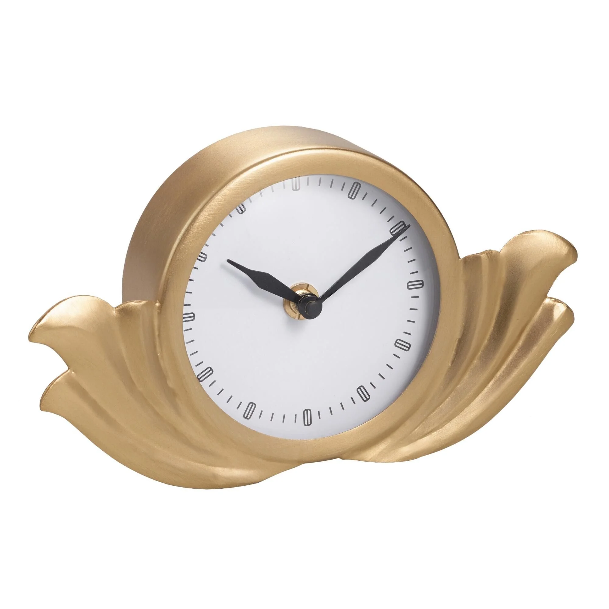 Brass Art Deco Clock