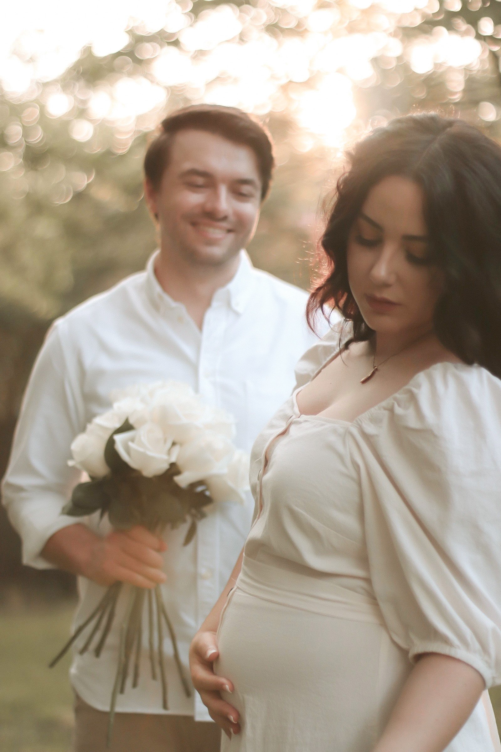 Golden Hour Maternity Shoot