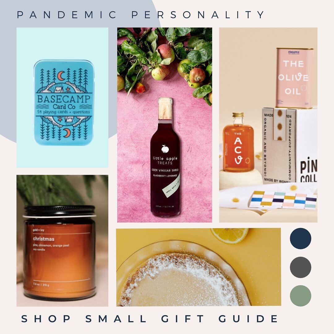 I have the pleasure of working with and discovering small brands on a daily basis. So this year I put together a little gift guide based on the pandemic personalities I see in my friends and family and the brands I have found through my work!

No sho
