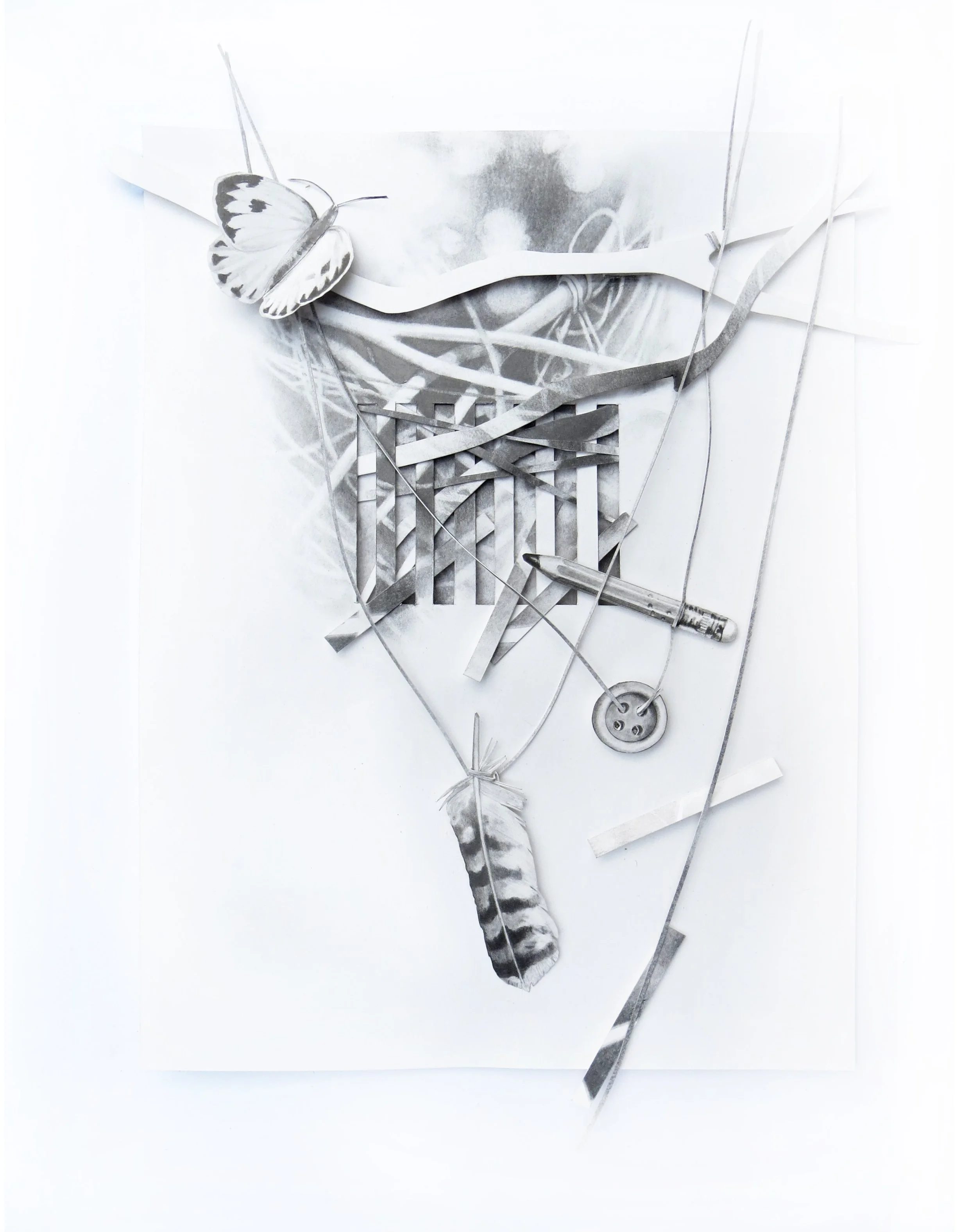 Thickets and Tangles 4
2017  (SOLD)