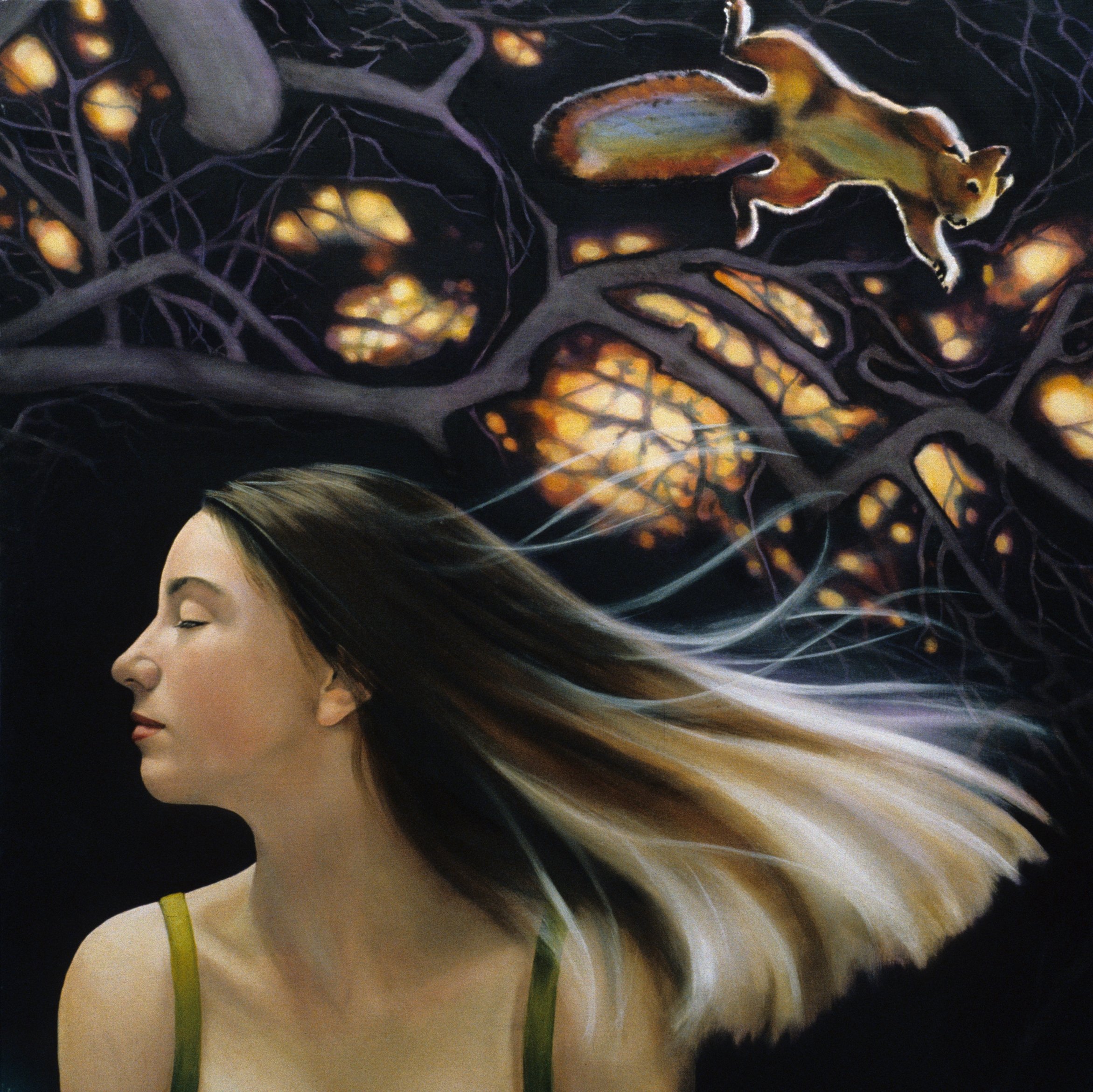 Dream Series, Maia, oil on panel 24 x 24 in, 2006.JPG