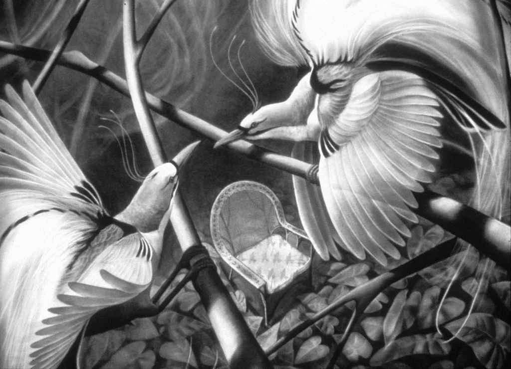 Once in the Woods   4'x5'   (SOLD)