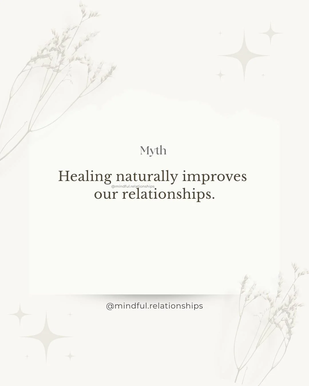 The truth of these words often takes time to see. And it can be painful.

We want to believe that our commitment to healing will inspire others to heal too.
That as we become more aware, more honest, more present, we will finally be loved in the ways