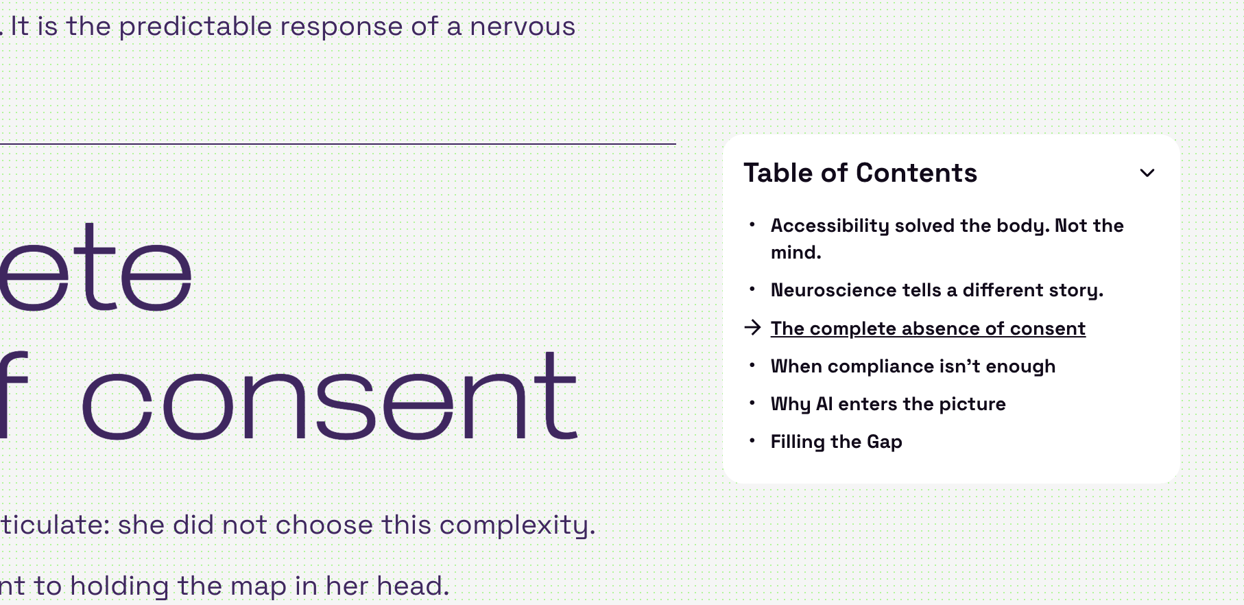 Easy Table of Contents for Squarespace blog pages