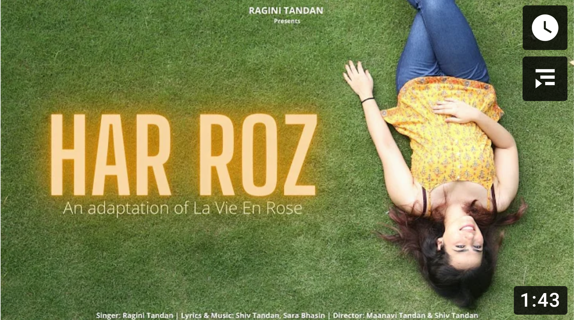  Har Roz   Music Video