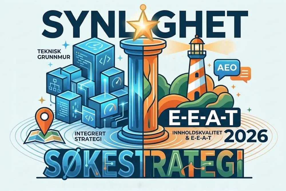 SEO trender 2026 – Det du må vite for å rangere høyere
