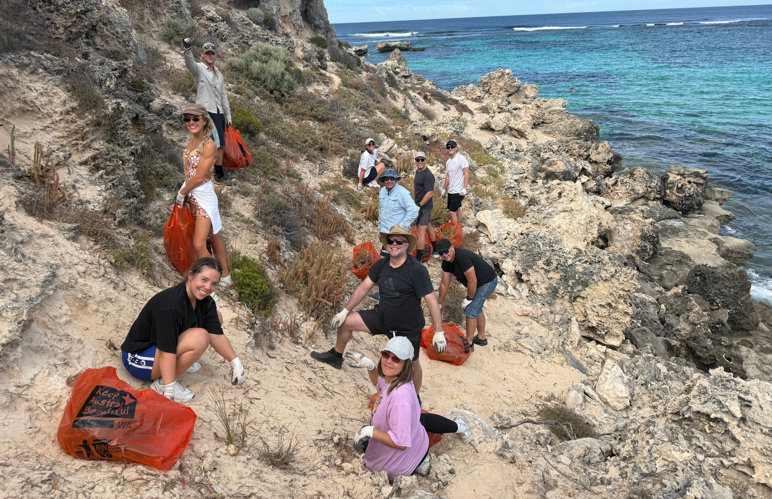 Sea spurge removal with Savills