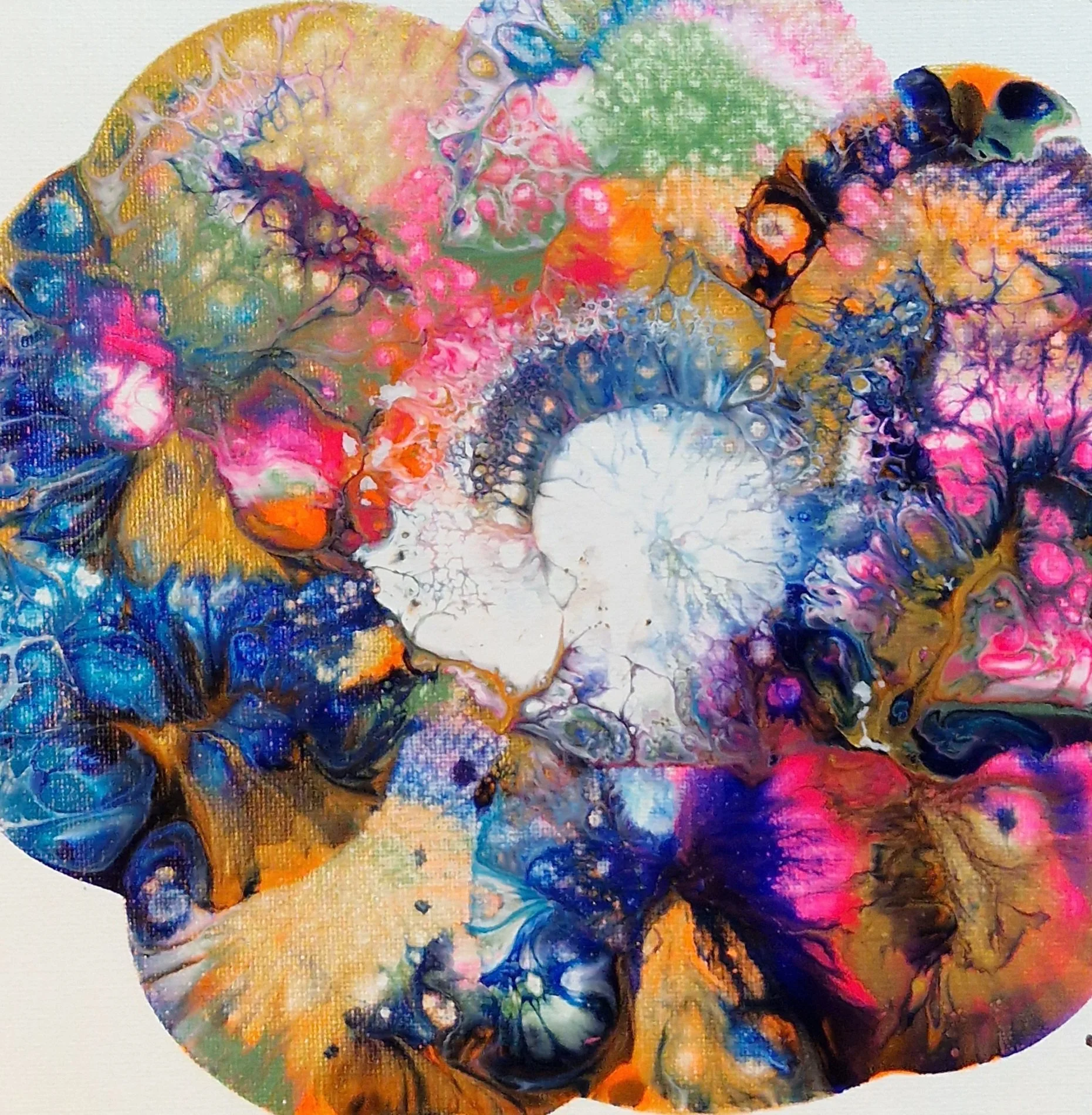 20x20cm painted board