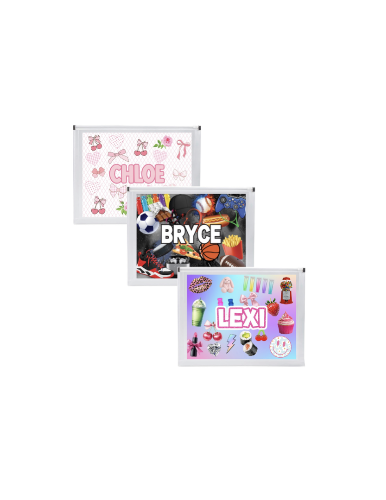 Letter Zip Folio - E