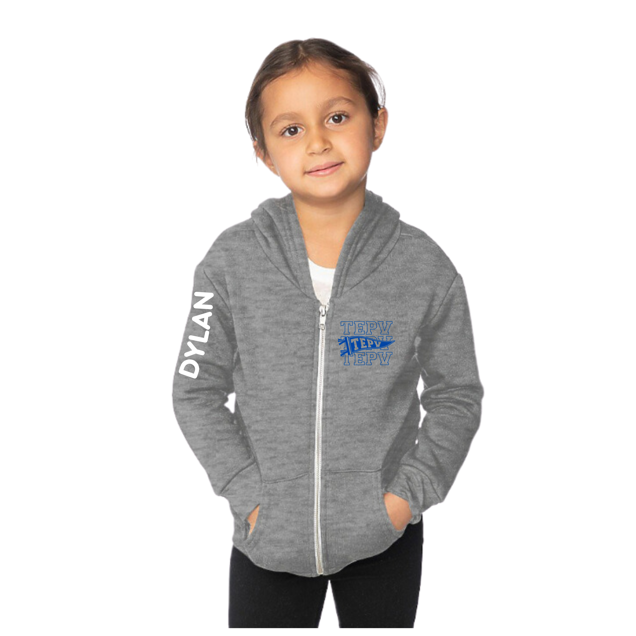 School Spirit Zip Hoodie