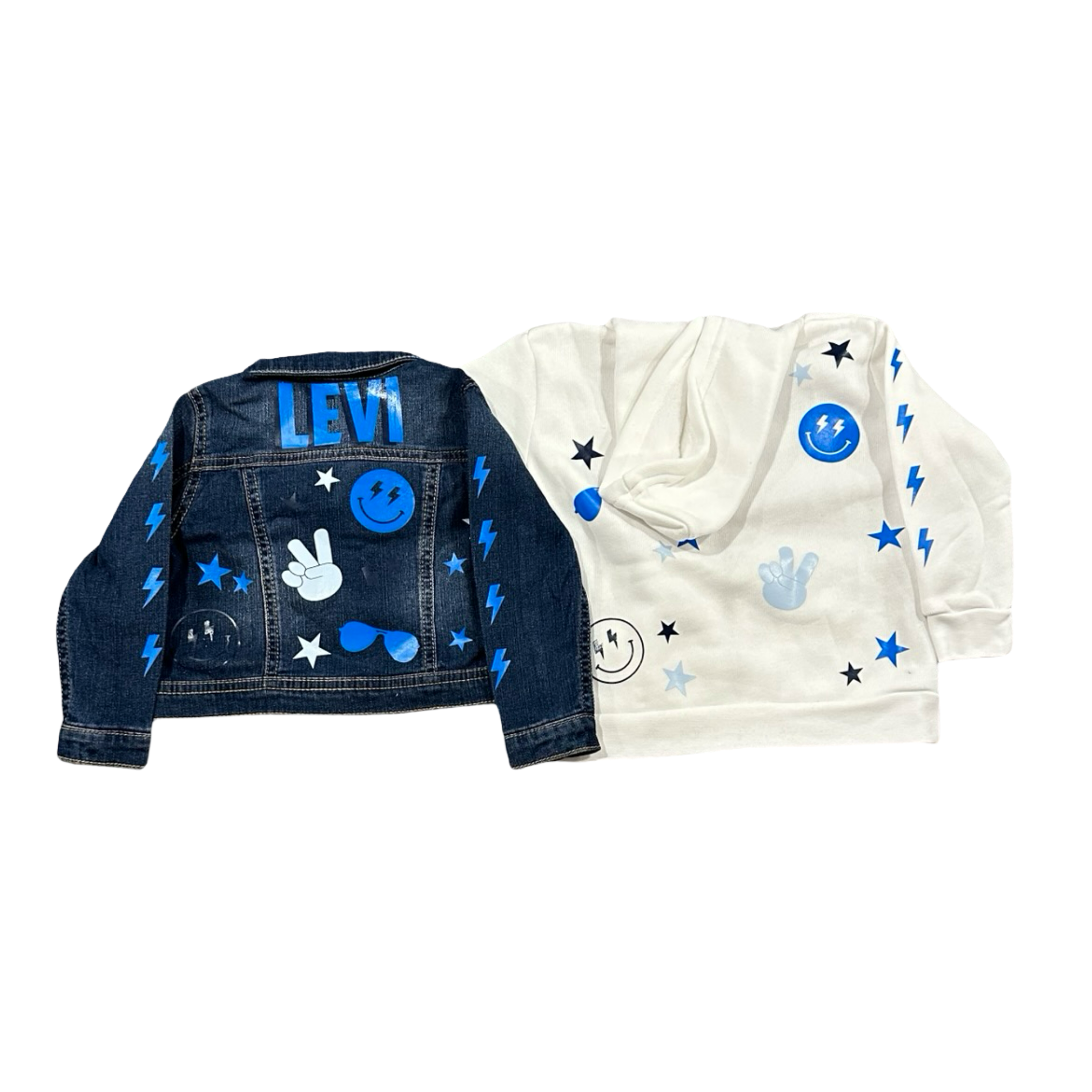 Zipup and Denim Jacket Bundle