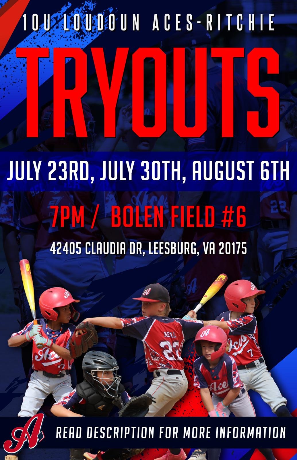 Rising 10u Tryouts - Ritchie