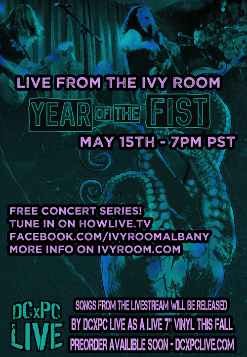 Allegedly Records: Year Of The Fist Releases Live At The Ivy Room 7-Inch