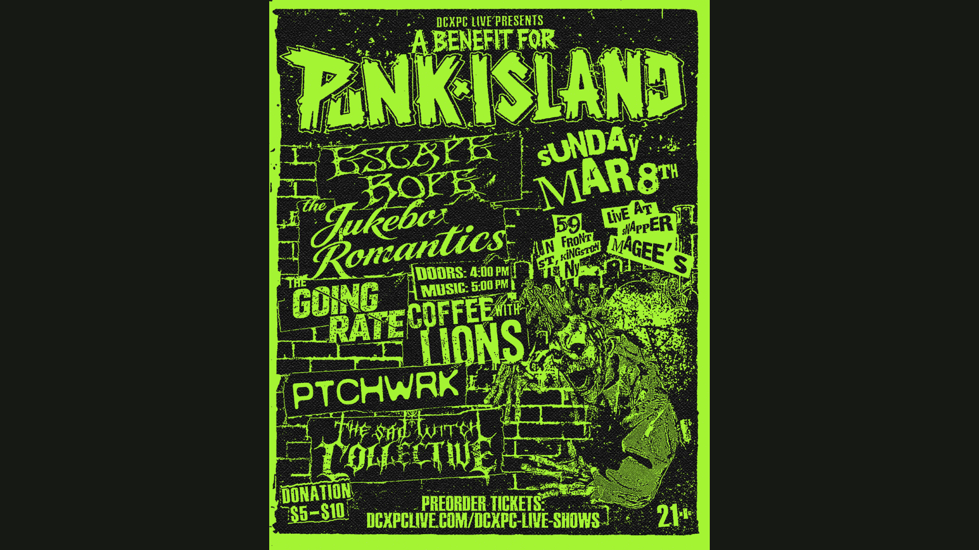 Punk Island Benefit Show