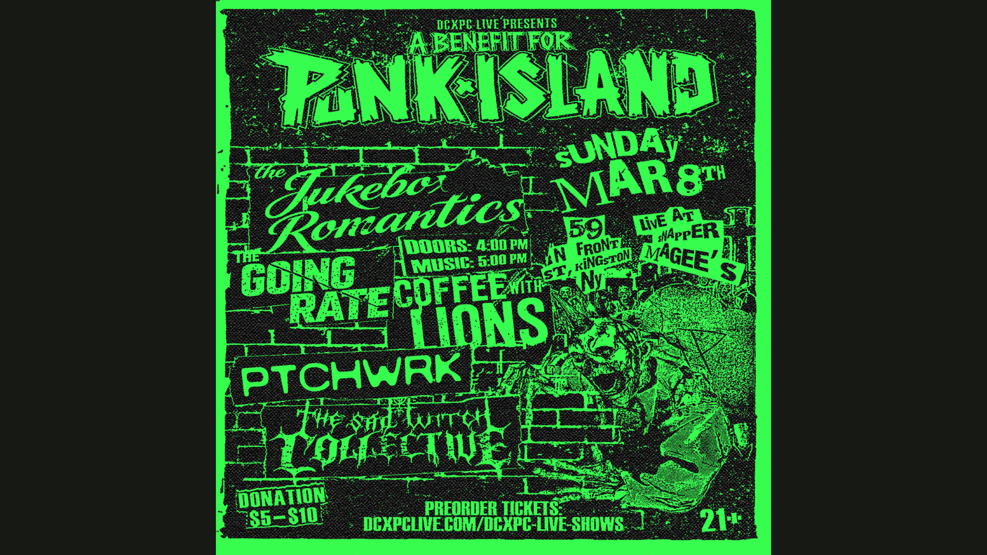 Punk Island Benefit Show