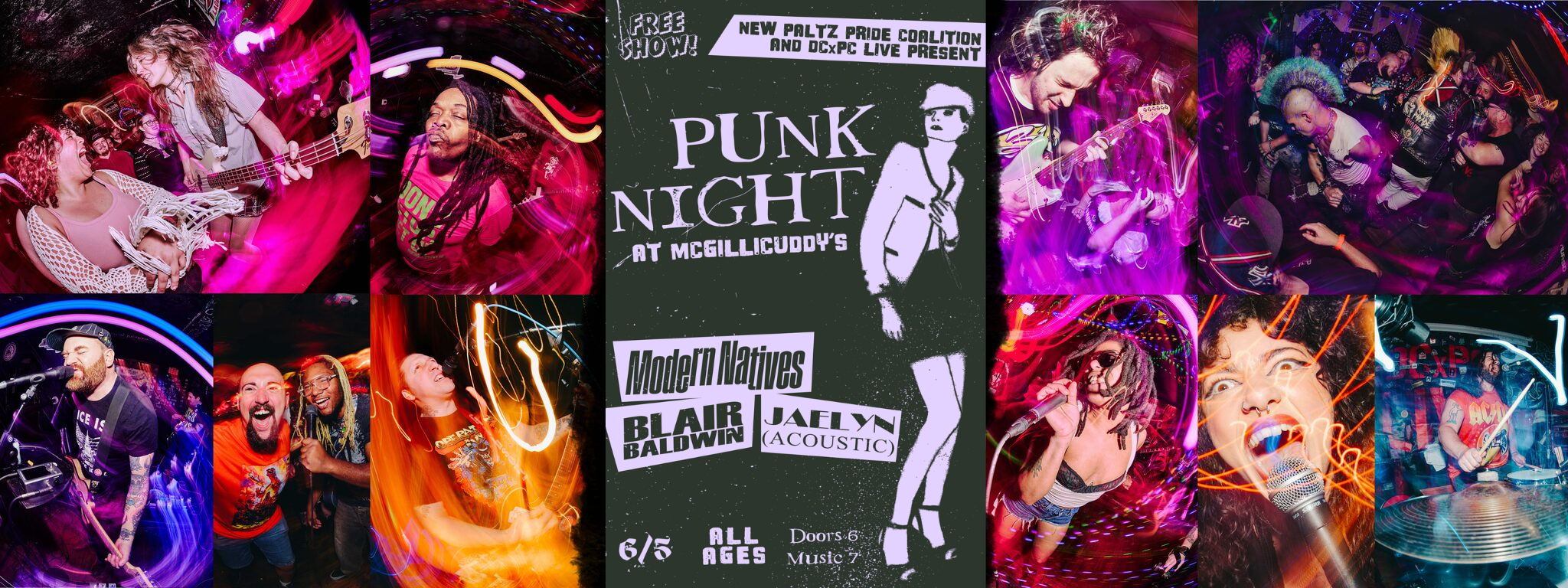 New Paltz Pride Coalition and DCxPC Live Punk Pride Night
