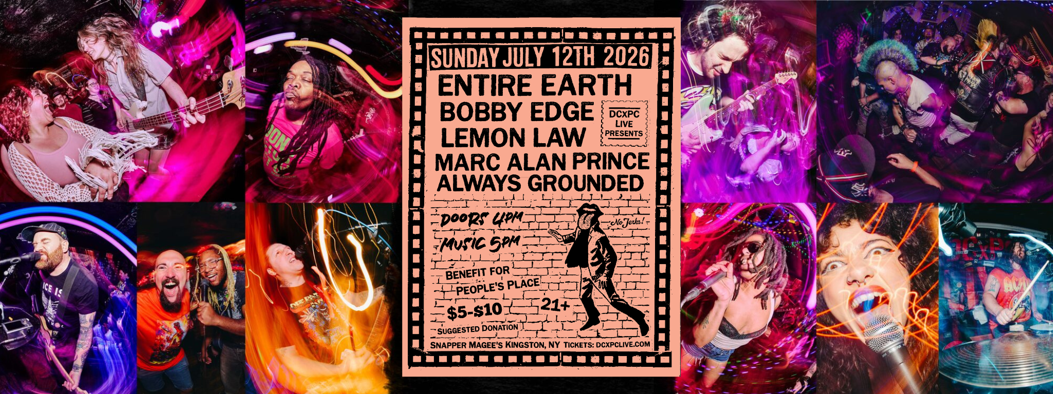 DCxPC Live Punk Benefit for People's Place