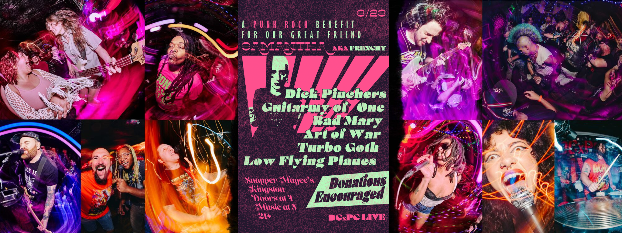 F&@#$ Cancer Benefit for French from Frenchy and the Punk