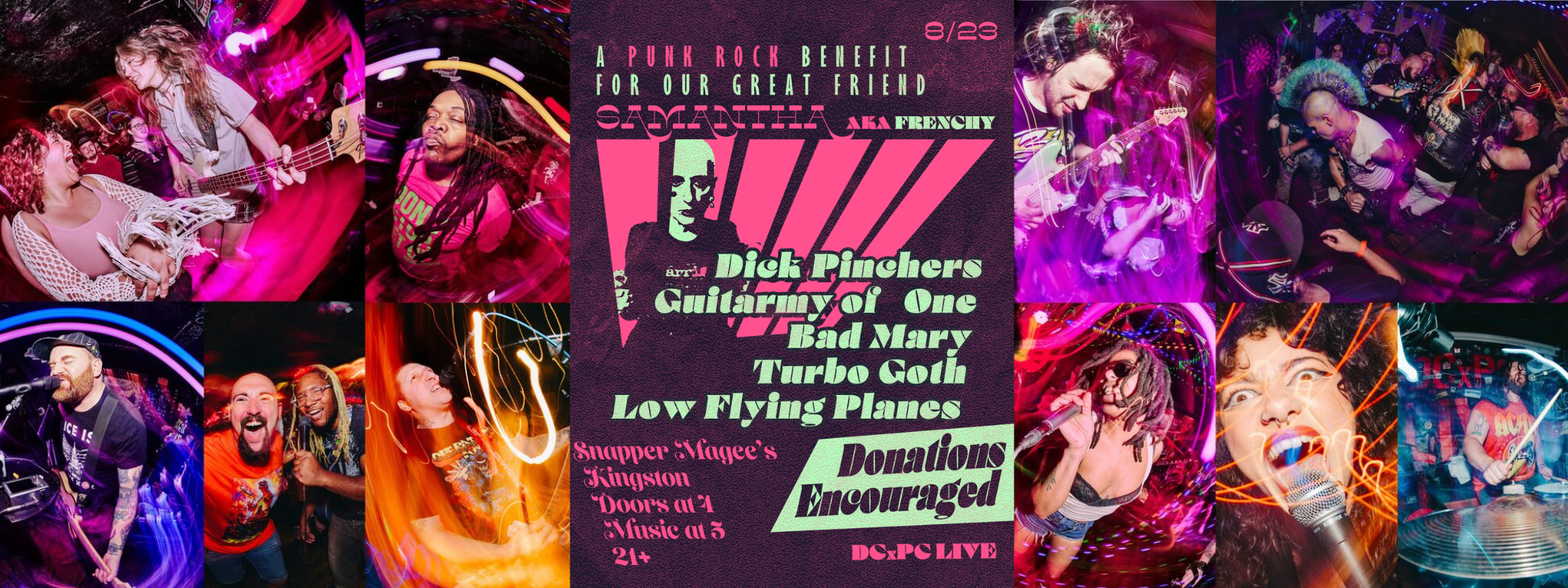 F&@#$ Cancer Benefit for French from Frenchy and the Punk