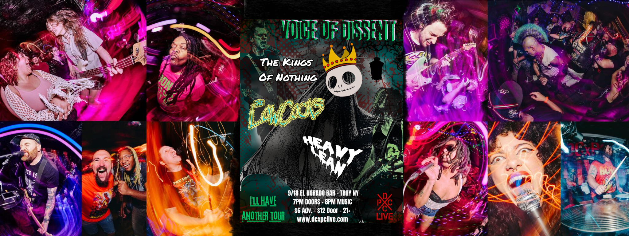DCxPC Live presents the Troy stop of Voice of Dissent’s I’ll Have Another Tour at El Dorado Bar.